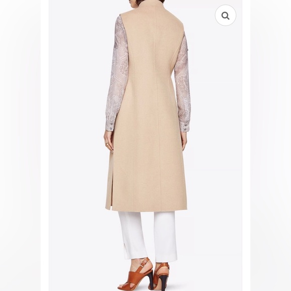 Bcbgmaxazria wool blend London vest size small - Picture 2 of 9